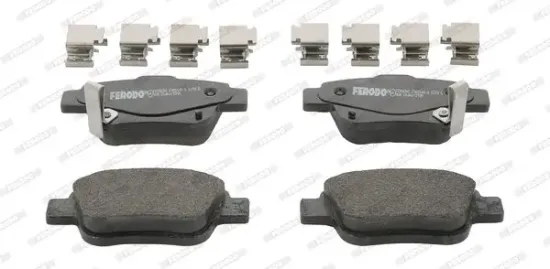 Bremsbelagsatz, Scheibenbremse Hinterachse FERODO FDB1649 Bild Bremsbelagsatz, Scheibenbremse Hinterachse FERODO FDB1649