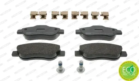 Bremsbelagsatz, Scheibenbremse Vorderachse FERODO FDB1652 Bild Bremsbelagsatz, Scheibenbremse Vorderachse FERODO FDB1652