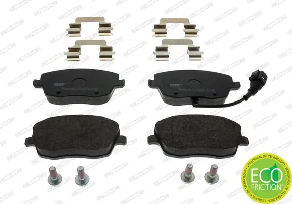 Bremsbelagsatz, Scheibenbremse Vorderachse FERODO FDB1662