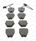 Bremsbelagsatz, Scheibenbremse Vorderachse FERODO FDB1709