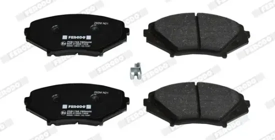 Bremsbelagsatz, Scheibenbremse Vorderachse FERODO FDB1758 Bild Bremsbelagsatz, Scheibenbremse Vorderachse FERODO FDB1758