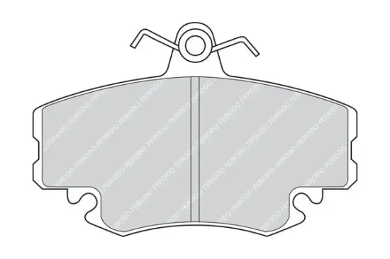 Bremsbelagsatz, Scheibenbremse FERODO FDB1781 Bild Bremsbelagsatz, Scheibenbremse FERODO FDB1781