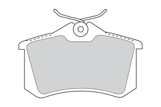 Bremsbelagsatz, Scheibenbremse FERODO FDB1788 Bild Bremsbelagsatz, Scheibenbremse FERODO FDB1788