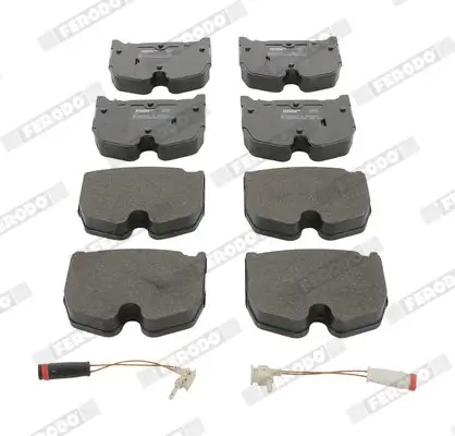 Bremsbelagsatz, Scheibenbremse Vorderachse FERODO FDB1411 Bild Bremsbelagsatz, Scheibenbremse Vorderachse FERODO FDB1411