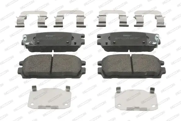 Bremsbelagsatz, Scheibenbremse Hinterachse FERODO FDB1841