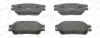 Bremsbelagsatz, Scheibenbremse Vorderachse FERODO FDB1868