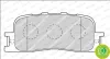 Bremsbelagsatz, Scheibenbremse Hinterachse FERODO FDB1909 Bild Bremsbelagsatz, Scheibenbremse Hinterachse FERODO FDB1909