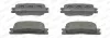 Bremsbelagsatz, Scheibenbremse Hinterachse FERODO FDB1909