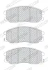 Bremsbelagsatz, Scheibenbremse Vorderachse FERODO FDB1934 Bild Bremsbelagsatz, Scheibenbremse Vorderachse FERODO FDB1934