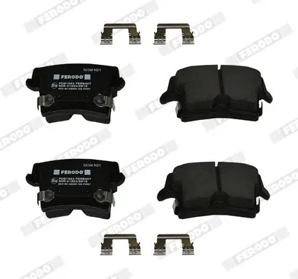 Bremsbelagsatz, Scheibenbremse FERODO FDB1953
