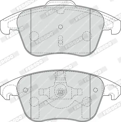 Bremsbelagsatz, Scheibenbremse FERODO FDB1295 Bild Bremsbelagsatz, Scheibenbremse FERODO FDB1295