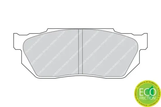 Bremsbelagsatz, Scheibenbremse FERODO FDB300 Bild Bremsbelagsatz, Scheibenbremse FERODO FDB300