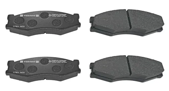 Bremsbelagsatz, Scheibenbremse Vorderachse FERODO FDB1112 Bild Bremsbelagsatz, Scheibenbremse Vorderachse FERODO FDB1112