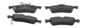 Bremsbelagsatz, Scheibenbremse Hinterachse FERODO FDB4041