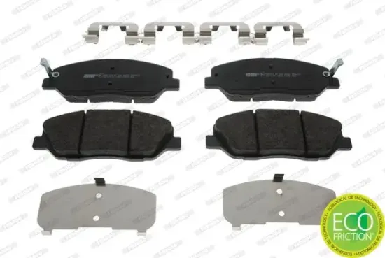 Bremsbelagsatz, Scheibenbremse Vorderachse FERODO FDB4111 Bild Bremsbelagsatz, Scheibenbremse Vorderachse FERODO FDB4111