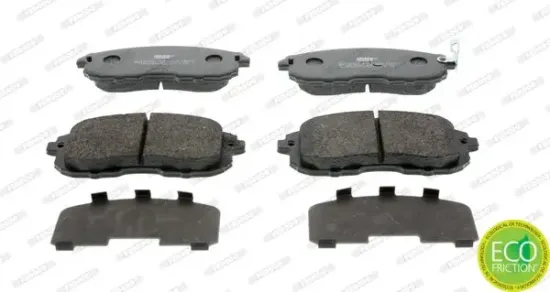 Bremsbelagsatz, Scheibenbremse Vorderachse FERODO FDB4112 Bild Bremsbelagsatz, Scheibenbremse Vorderachse FERODO FDB4112