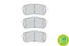 Bremsbelagsatz, Scheibenbremse Hinterachse FERODO FDB4114 Bild Bremsbelagsatz, Scheibenbremse Hinterachse FERODO FDB4114