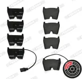 Bremsbelagsatz, Scheibenbremse FERODO FDB4165