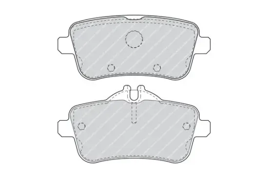 Bremsbelagsatz, Scheibenbremse FERODO FDB4169 Bild Bremsbelagsatz, Scheibenbremse FERODO FDB4169