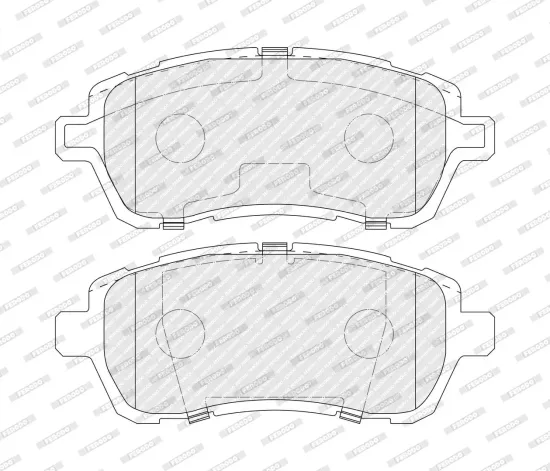 Bremsbelagsatz, Scheibenbremse Vorderachse FERODO FDB4179 Bild Bremsbelagsatz, Scheibenbremse Vorderachse FERODO FDB4179