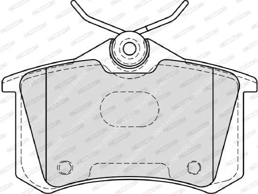 Bremsbelagsatz, Scheibenbremse FERODO FDB4183 Bild Bremsbelagsatz, Scheibenbremse FERODO FDB4183