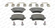 Bremsbelagsatz, Scheibenbremse Hinterachse FERODO FDB4192