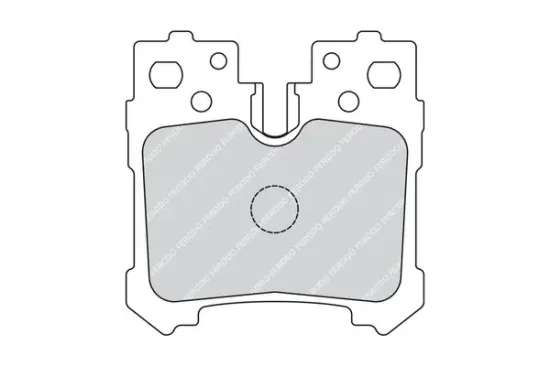 Bremsbelagsatz, Scheibenbremse FERODO FDB4210 Bild Bremsbelagsatz, Scheibenbremse FERODO FDB4210