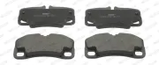 Bremsbelagsatz, Scheibenbremse Hinterachse FERODO FDB4211