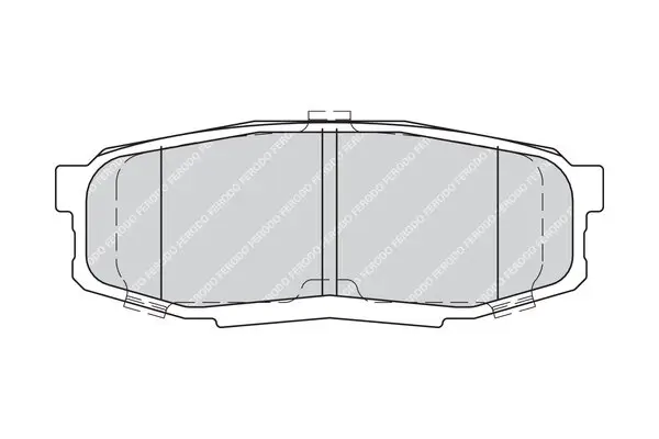 Bremsbelagsatz, Scheibenbremse FERODO FDB4230 Bild Bremsbelagsatz, Scheibenbremse FERODO FDB4230