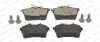 Bremsbelagsatz, Scheibenbremse Hinterachse FERODO FDB4250 Bild Bremsbelagsatz, Scheibenbremse Hinterachse FERODO FDB4250