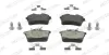 Bremsbelagsatz, Scheibenbremse Hinterachse FERODO FDB4250G Bild Bremsbelagsatz, Scheibenbremse Hinterachse FERODO FDB4250G