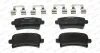 Bremsbelagsatz, Scheibenbremse Hinterachse FERODO FDB4252 Bild Bremsbelagsatz, Scheibenbremse Hinterachse FERODO FDB4252