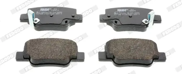 Bremsbelagsatz, Scheibenbremse Hinterachse FERODO FDB4275