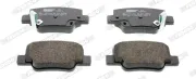 Bremsbelagsatz, Scheibenbremse Hinterachse FERODO FDB4275
