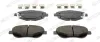 Bremsbelagsatz, Scheibenbremse Vorderachse FERODO FDB4276 Bild Bremsbelagsatz, Scheibenbremse Vorderachse FERODO FDB4276