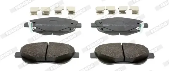 Bremsbelagsatz, Scheibenbremse Vorderachse FERODO FDB4276 Bild Bremsbelagsatz, Scheibenbremse Vorderachse FERODO FDB4276