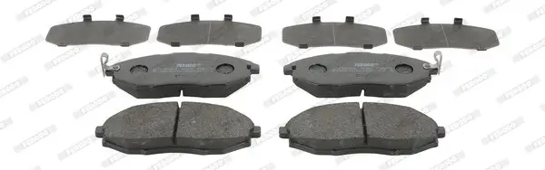 Bremsbelagsatz, Scheibenbremse Vorderachse FERODO FDB4304