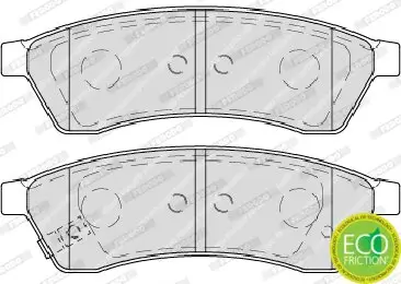 Bremsbelagsatz, Scheibenbremse Hinterachse FERODO FDB4305 Bild Bremsbelagsatz, Scheibenbremse Hinterachse FERODO FDB4305