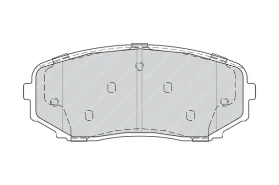 Bremsbelagsatz, Scheibenbremse Vorderachse FERODO FDB4365 Bild Bremsbelagsatz, Scheibenbremse Vorderachse FERODO FDB4365