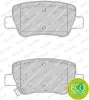 Bremsbelagsatz, Scheibenbremse Hinterachse FERODO FDB4411 Bild Bremsbelagsatz, Scheibenbremse Hinterachse FERODO FDB4411