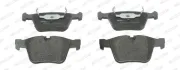 Bremsbelagsatz, Scheibenbremse Hinterachse FERODO FDB4413