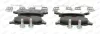 Bremsbelagsatz, Scheibenbremse Hinterachse FERODO FDB4432 Bild Bremsbelagsatz, Scheibenbremse Hinterachse FERODO FDB4432