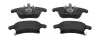 Bremsbelagsatz, Scheibenbremse Vorderachse FERODO FDB4445