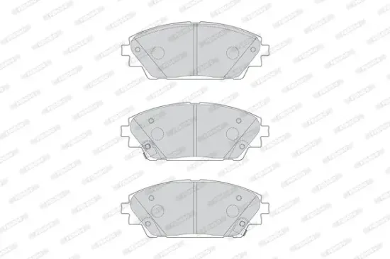 Bremsbelagsatz, Scheibenbremse Vorderachse FERODO FDB4446 Bild Bremsbelagsatz, Scheibenbremse Vorderachse FERODO FDB4446