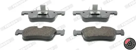 Bremsbelagsatz, Scheibenbremse Vorderachse FERODO FDB4489 Bild Bremsbelagsatz, Scheibenbremse Vorderachse FERODO FDB4489
