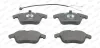 Bremsbelagsatz, Scheibenbremse Vorderachse FERODO FDB4498