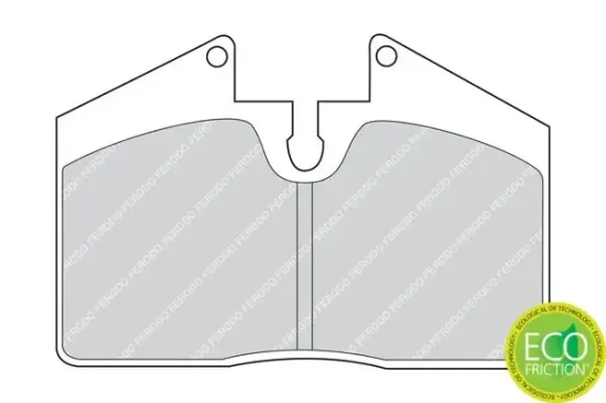 Bremsbelagsatz, Scheibenbremse FERODO FDB451 Bild Bremsbelagsatz, Scheibenbremse FERODO FDB451