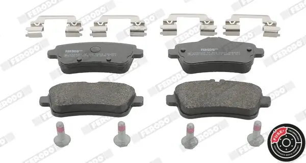 Bremsbelagsatz, Scheibenbremse Hinterachse FERODO FDB4587