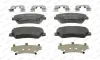Bremsbelagsatz, Scheibenbremse Vorderachse FERODO FDB4613