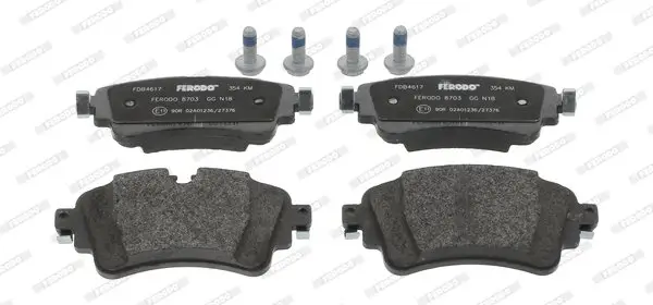 Bremsbelagsatz, Scheibenbremse FERODO FDB4617